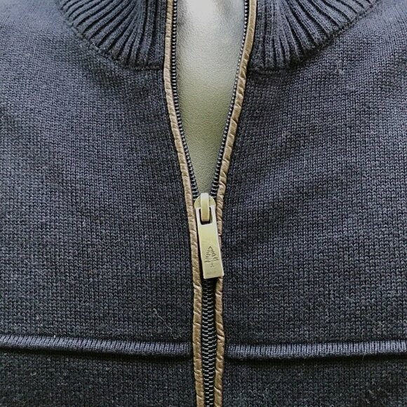 Southern Pines Golf Blue Zip Sweater Vest - Picture 3 of 6